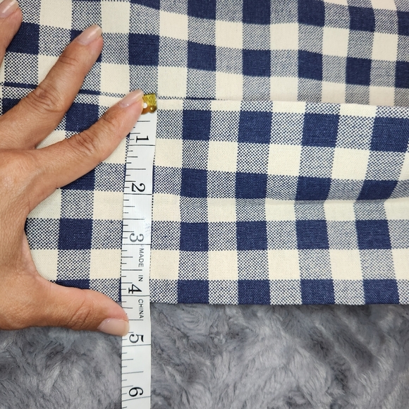 Sézane Gingham Checkered Tote Bag NEW - Picture 5 of 7